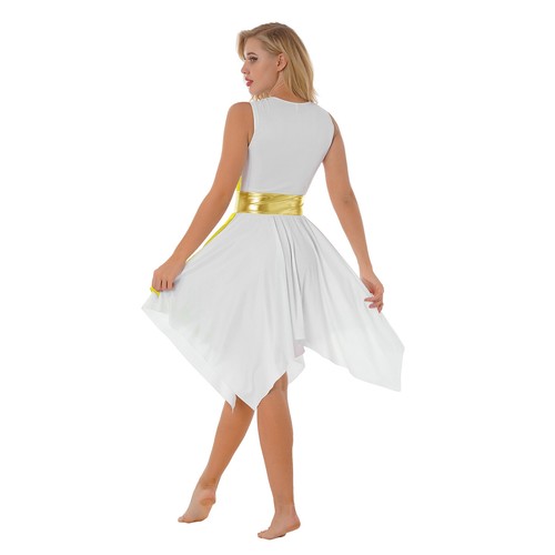 Costume lirico donna liturgico ballo lode abiti color block culto - Foto 40 di 103