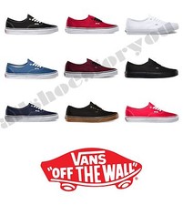 VANS CLASSIC AUTHENTIC NEW Sizes 4 -13 Canvas Free Fast Shipping