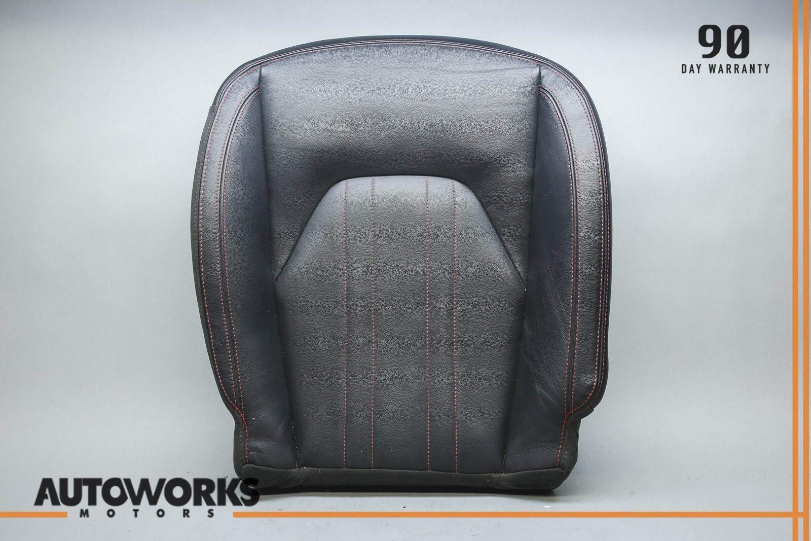 14-17 Maserati Ghibli M157 Front Right Side Lower Bottom Seat Cushion Black OEM