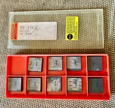 NOS SANDVIK Coromant SPU 633 S6 P40 SPUN 19 04 12 Carbide Inserts QTY: 9