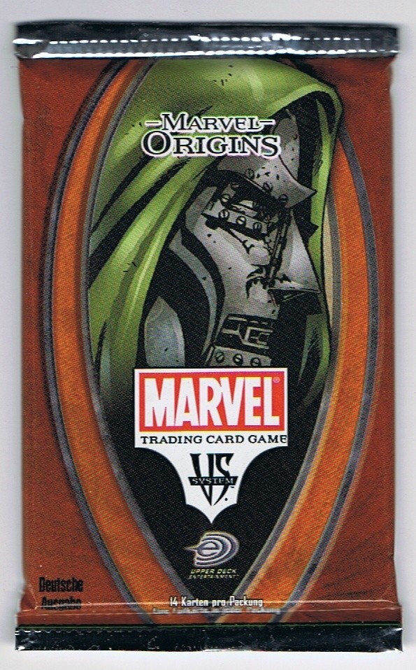 Marvel Origins Vs-system 1 Doctor Doom Booster Dt Ovp
