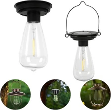 Replacement Solar Light Parts-Solar Lanterns Outdoor Waterproof Two 1 PACK