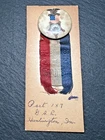 GRAND ARMY OF THE REPUBLIC GAR POST 187 HUNTINGTON IN RIBBON PIN G944