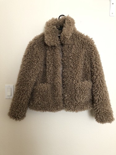 teddy bear coat zara