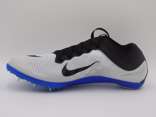 Nike Zoom MAMBA 3 Track Spikes, 706617-100,White/Black/Blue,Men's 6.5-11.5  | eBay