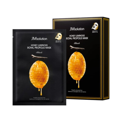 JM Solution Honey Royal Propolis Korean Skincare Facial Mask (10 SHEETS)