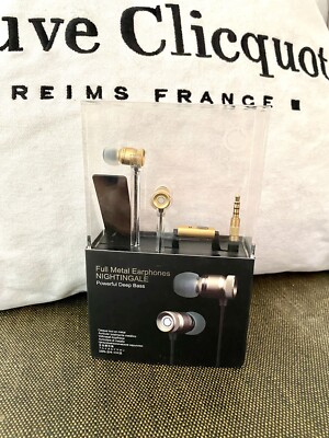 GGMM Nightingale Dynamic Stereo In-ear Earphones NEU Gold