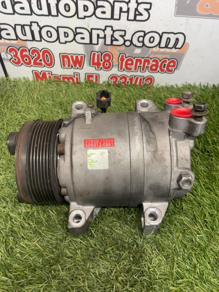 ✅ Compresor de aire Nissan Titan 2007 PN:92600-7S000 OEM Foto 4 de 4