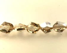 Swarovski Cosmic 12mm (144 pcs) Golden Shadow #5523 (LARGE FP)