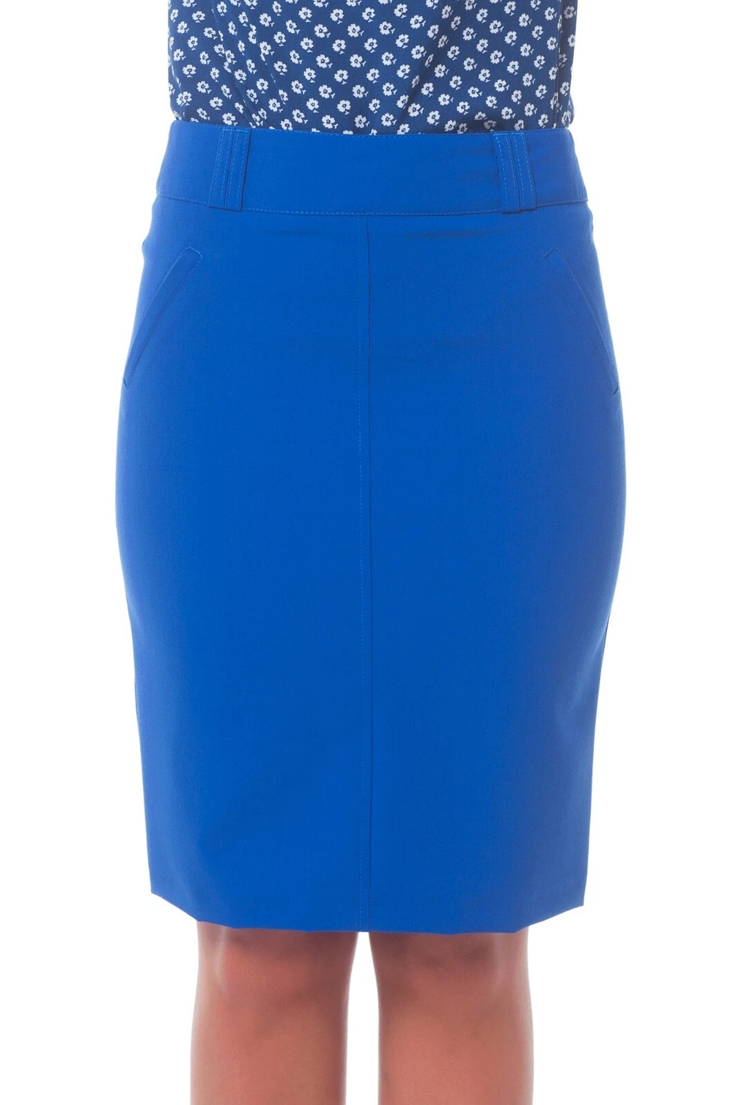 Pockets Bright Blue Skirt Size 0, 2 US Fashionable NEW High Quality
Opens in a new window or tab