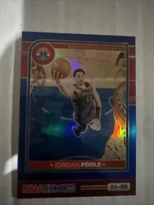 42/49 2024-25 Panini NBA Hoops Blue Jordan Poole