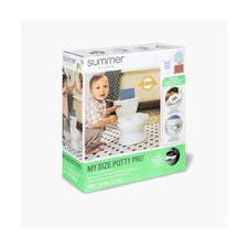 Summer Infant by Ingenuity My Size Potty Pro White Potty Training Toilet