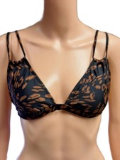 Shade  Shore Women's Double Tunnel Triangle Bikini Top Medium NWT