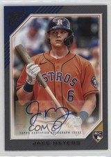 2022 Topps Gallery Rookie Auto Jake Meyers #RA-JM Auto 0r4