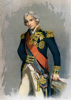 Admiral Lord Nelson One of Britains greatest military figures Admi- Old Photo