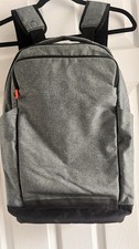 LULULEMON Backpack Gray Blaxk Pockets Zipper