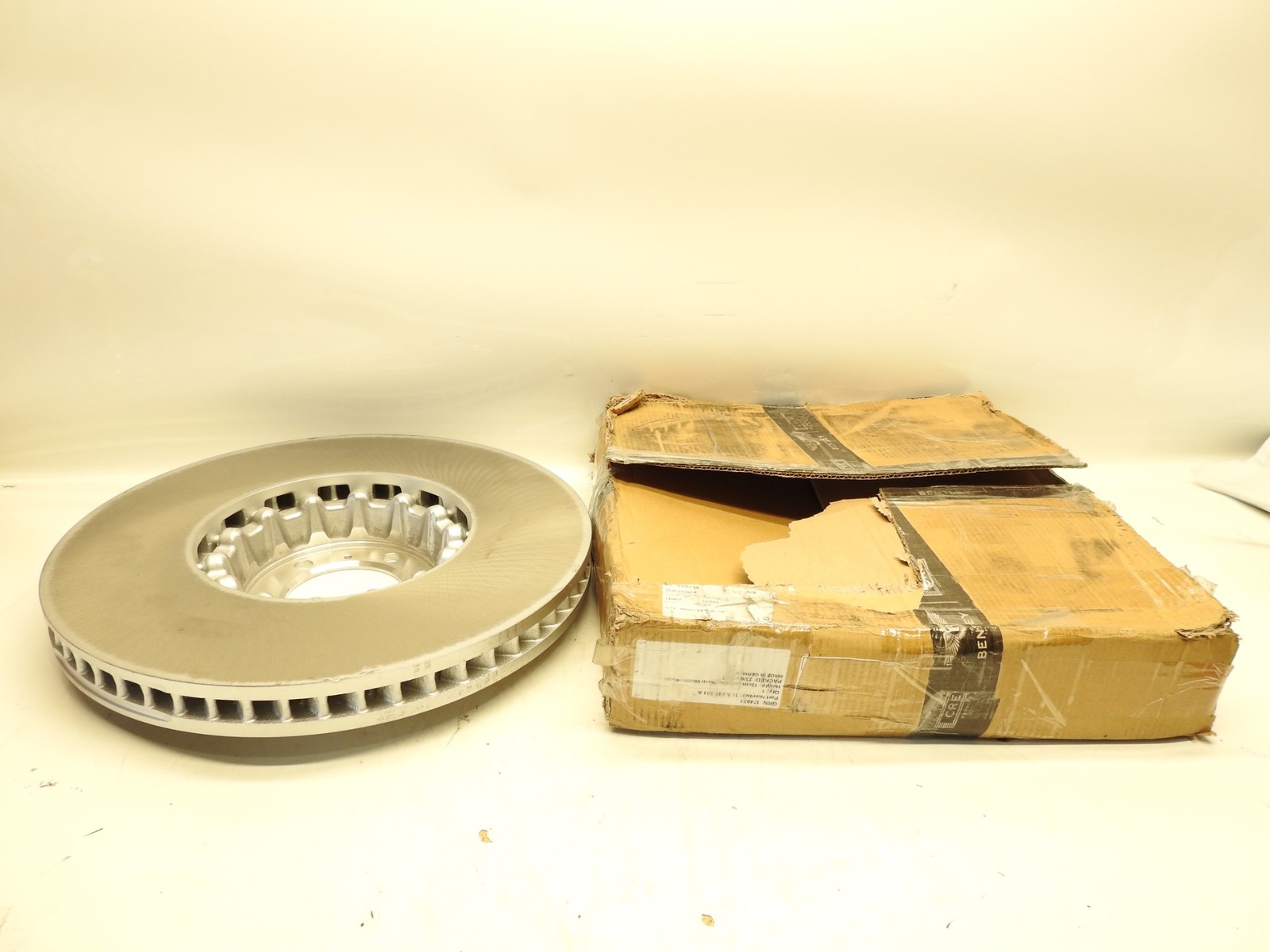 New Genuine Oem Bentley Continental GT GTC Flying Spur front brake rotor 2018 - 