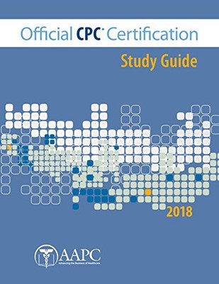 OFFICIAL CPC CERTIFICATION 2018-S.G. By Aapc *Excellent Condition*