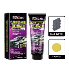 Scratch Repair Kit - Car Paint Scratch Remover with Nano Technology Paste
