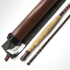 Fenwick Fenglass FF 866-2 Fiberglass Fly Rod. 8’ 6”. 6wt. W/ Tube & Sock.