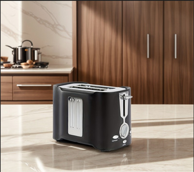 Stainless Steel Toaster | 2 Slice | Extra Wide Slots for Toasting Bagels, Bread