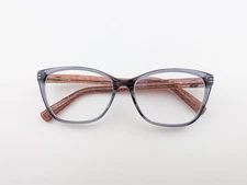 Escada Eyeglasses, Frames Only, Italy, VES A28 04AL, 54-15-140, Clear Gray/Pink