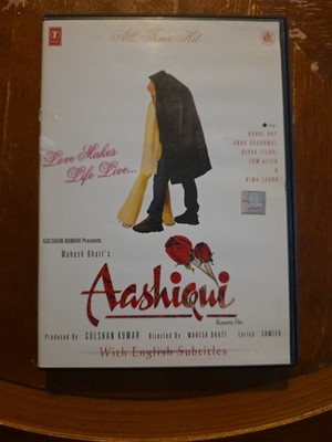 Aashiqui Hindi Indian Bollywood DVD Movie Video + English Subtitles 
