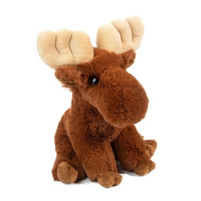 Douglas Mini Melonie Soft Moose Plush Stuffed Animal, 6'' sitting