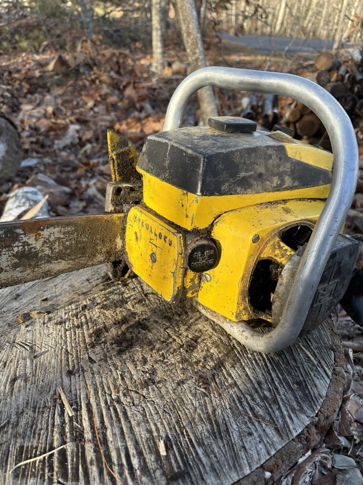 Mcculloch Pro Mac 55 Chainsaw Vintage Parts Or Repair - Image 4 of 4