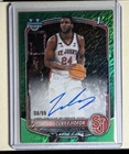 ‘25-‘26 Bowman Zuby Ejiofor Green Shimmer Auto On Card #d /99 St. John's CPA-ZE