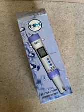 HM Digital COM-100 EC/TDS/TEMP Combo Water Meter NO BATTERIES C30