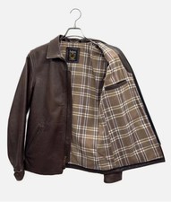 Schott Single Riders Jacket Brown Cowhide Lea...