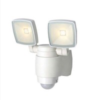 Led Wandlampe Bewegungsmelder Weiß IP44 Wetterfest Amina Leuchte AußEn Haus