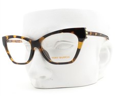 Tory Burch Eyeglasses TY4013U 1519 Glasses Crystal Brown Tortoise 54mm w/case
