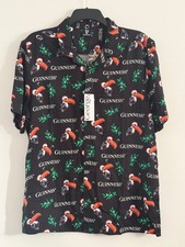 Guinness Christmas Shirt Toucan Party Beer Ireland Irish LARGE Hawaiian Stag New