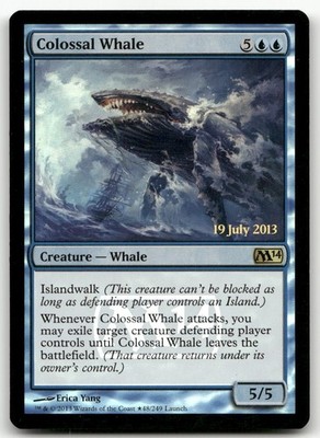 Colossal Whale #48 (Foil) LP Launch Party & Release Event Promos LARP Magic MTG