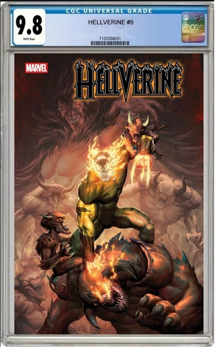 HELLVERINE #9 CVR A KENDRICK LIM CGC 9.8 NM PRESALE 8/6