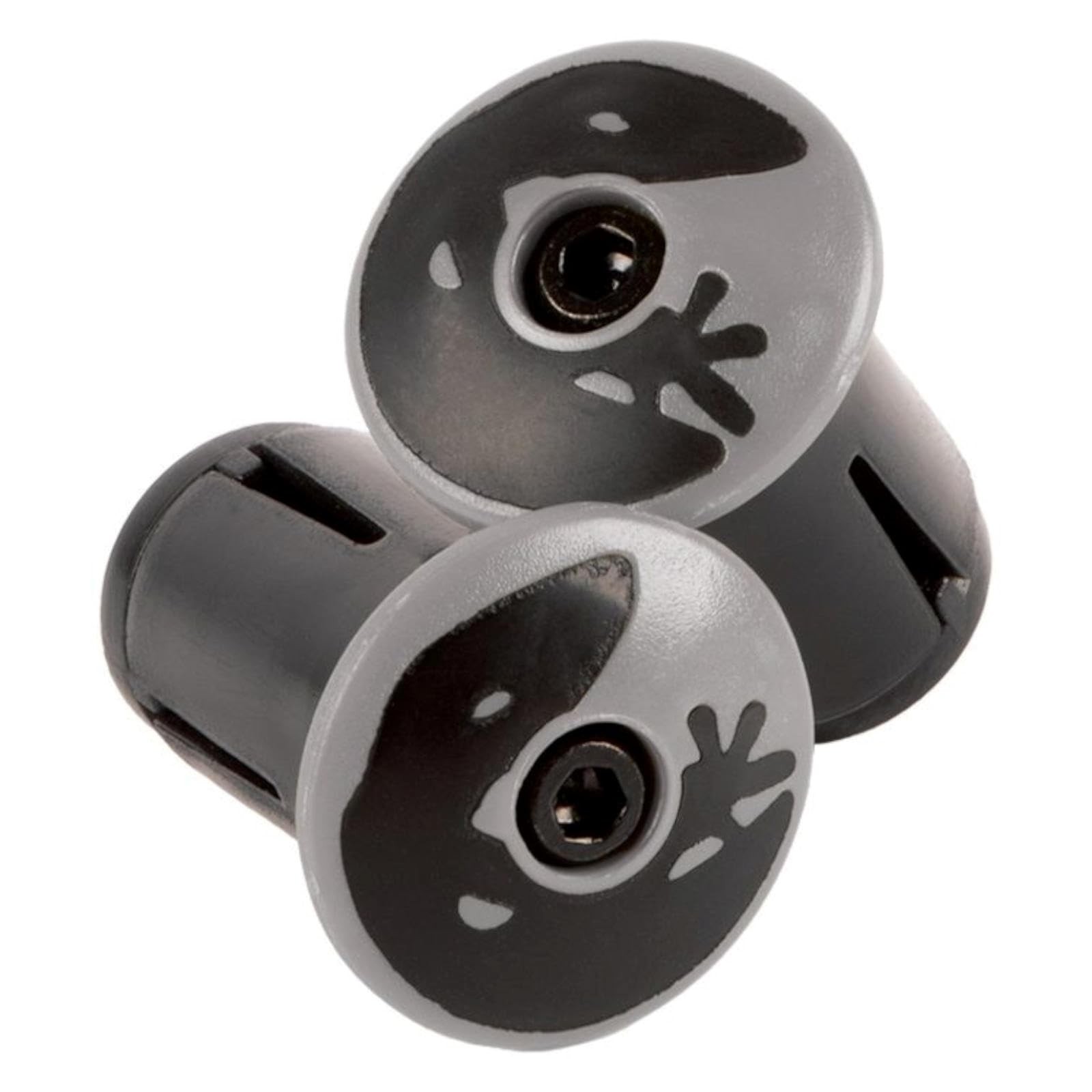 Lizard Skins - Packaged DSP Bar Tape Plugs - Cool Gray 2790₽