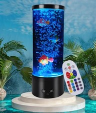 Table Lamp Bubble Fish Lamp Gift for Men Women Home Decoration for Room Mood ...