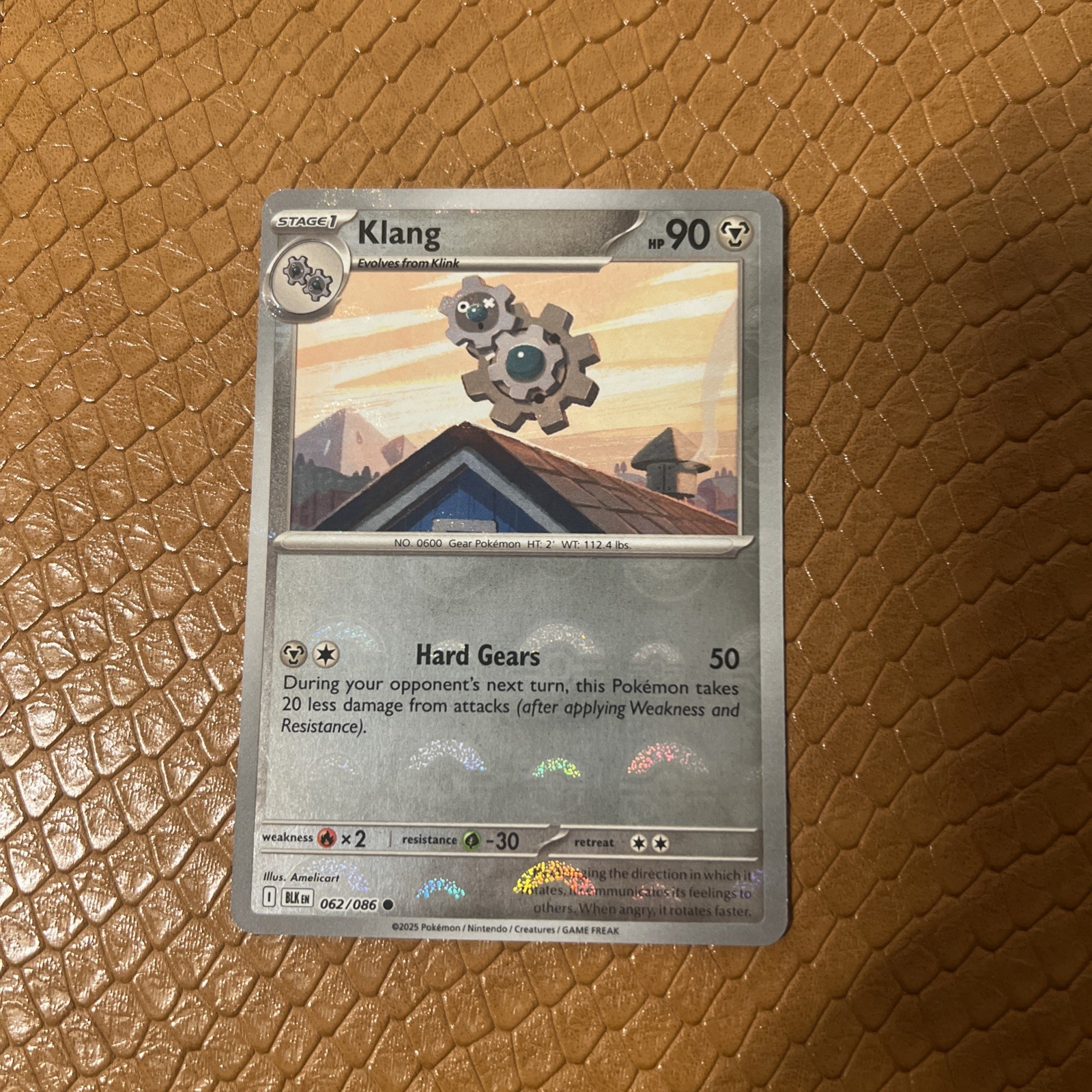 Pokemon TCG - Klang - 062/086 - (Poke Ball Pattern) - SV: Black Bolt English