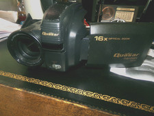 Vintage Quasar Palmcorder VML457 16X Optical Zoom CamcorderParts or repair Only.