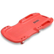 Red 38'' Portable Durable Repair Floor Creeper for Car SUV Automotive Engineers