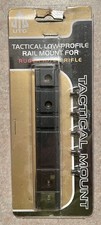 Ruger 10/22 .22 Charger Pistol Tacatical Scope Base Rail Black Anodized