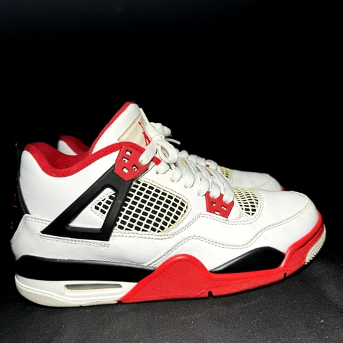Size 7 - Nike Air Jordan 4 Retro OG GS Fire Red 2020 Men's Shoes - 408452 160