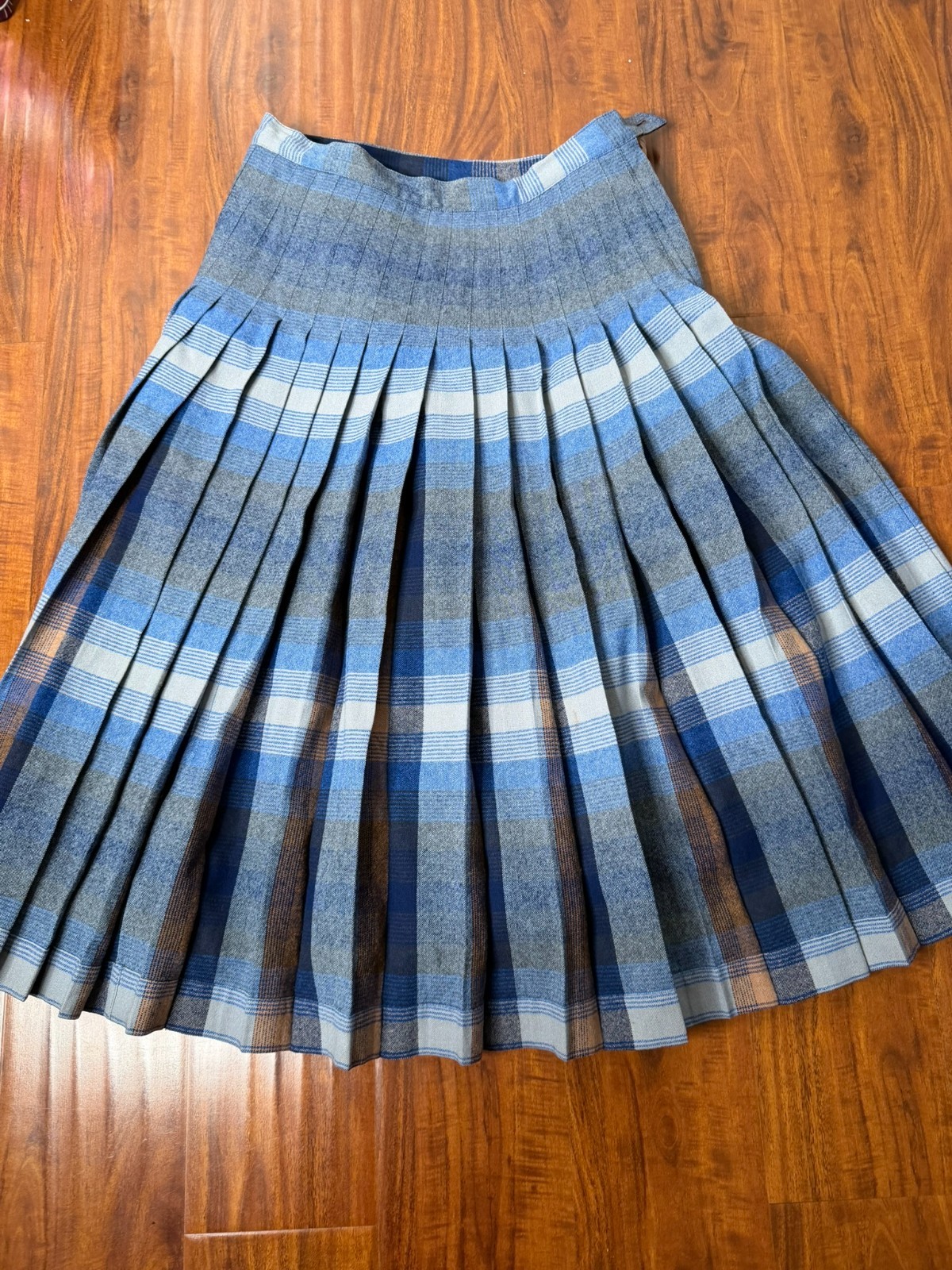 VTG Pendleton Wool Turnabout Reversible Skirt Wom… - image 8