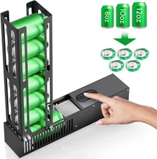 Electric Can Crusher, Automatic Can Smasher Fills in 8 Cans at a Time, Heavy Dut