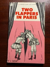 Two Flappers in Paris A Cantab Greenleaf Classic 1967 1960s VTG PB BK