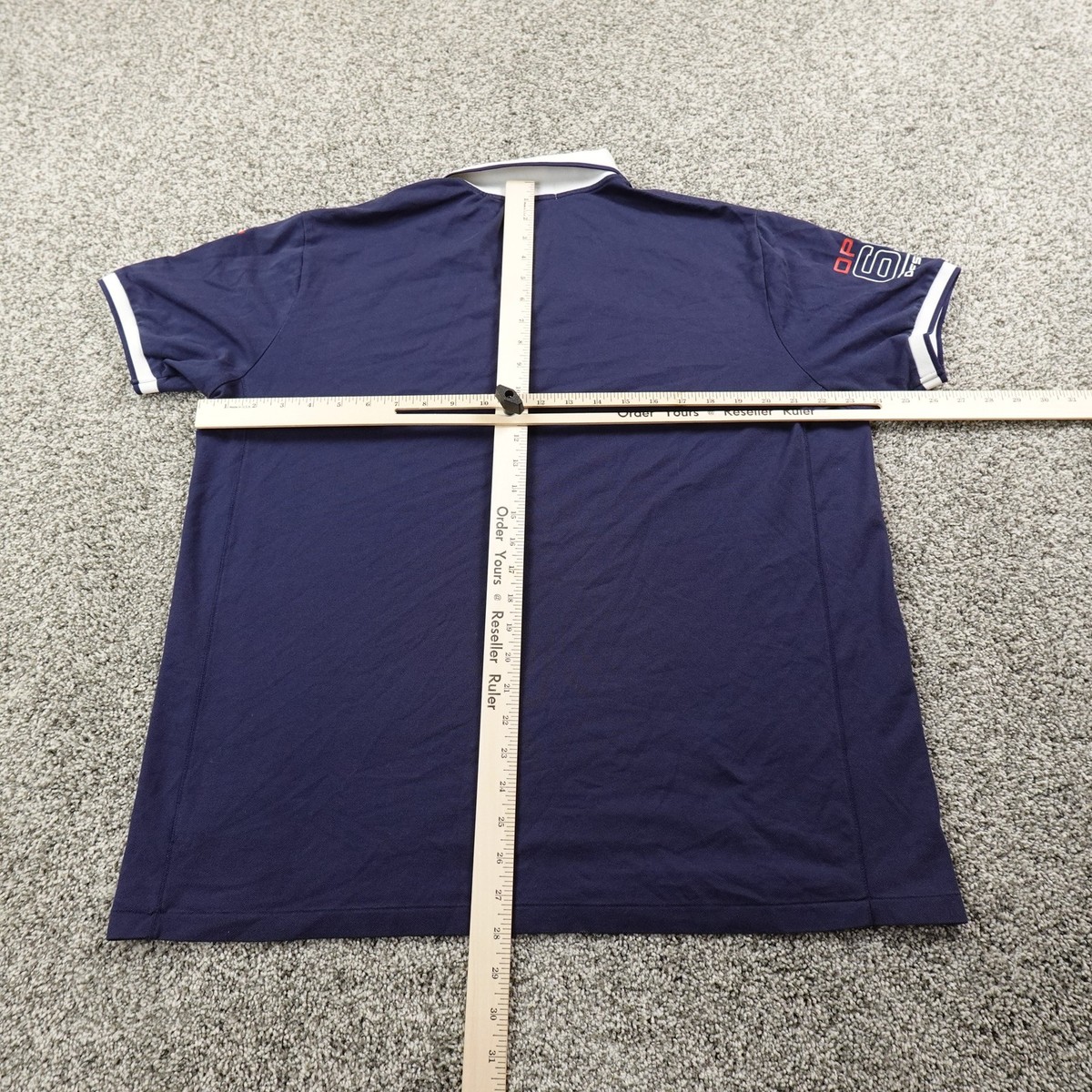 Ralph Lauren Polo Shirt Mens XL Blue Offshore Sailing Team USA