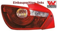VAN Wezel 4919921 Heckleuchte Links RüCklicht Hecklicht RüCkleuchte FüR Seat