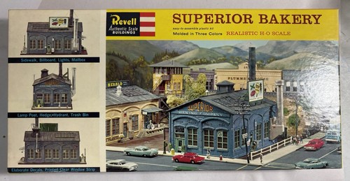 Kit Modelo Construcción Panadería Superior Escala HO Revell De Colección T-9037 Caja Abierta | Zustand: New